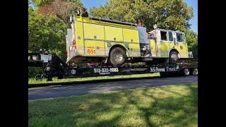 Floating a Fire Truck