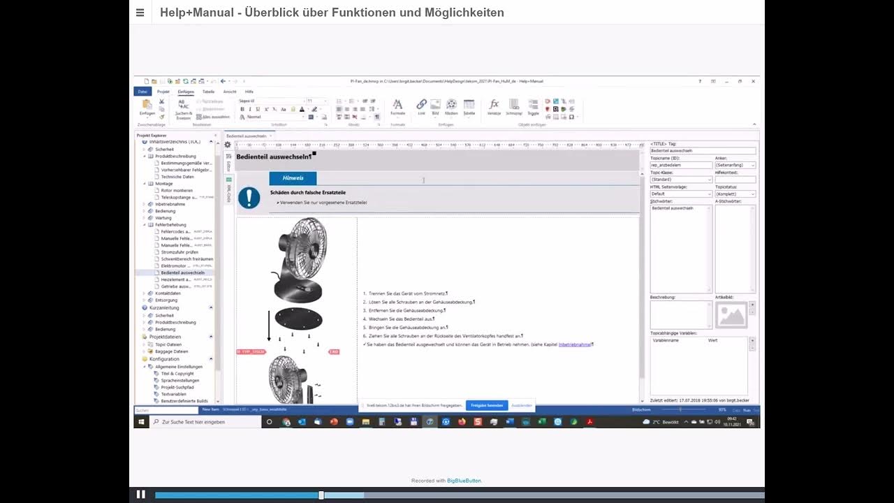 Help+Manual V8 ToolPräsentation tekom Jahrestagung 2021 YouTube