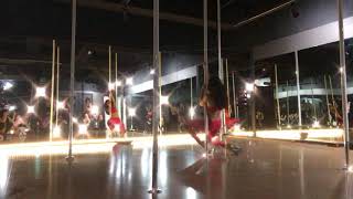 Exotic pole dance workshop by suen lee