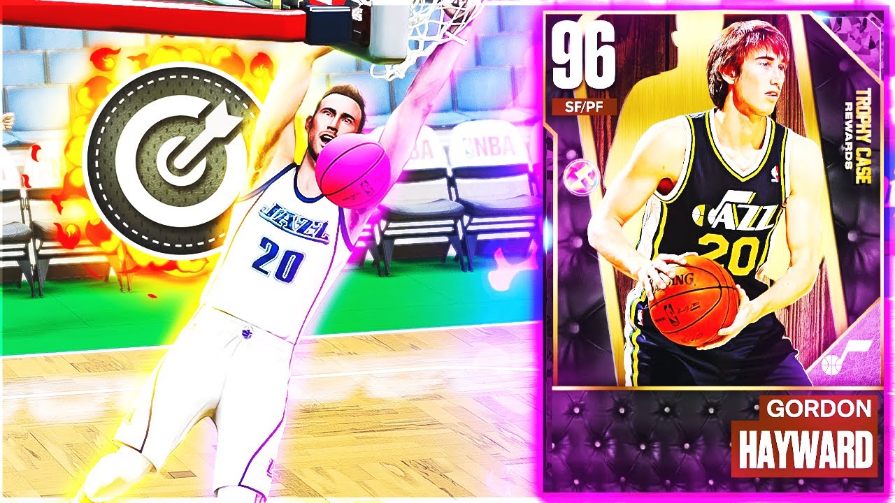 NBA 2K23  2KDB Pink Diamond Gordon Hayward (96) Complete Stats