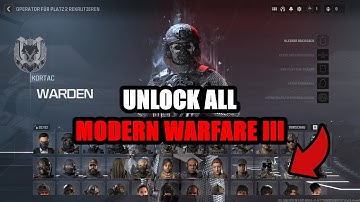 [FULL GUIDE] How you UNLOCK ALL in Modern Warfare 3 - All Camos and Operators in MW3 (Proof)