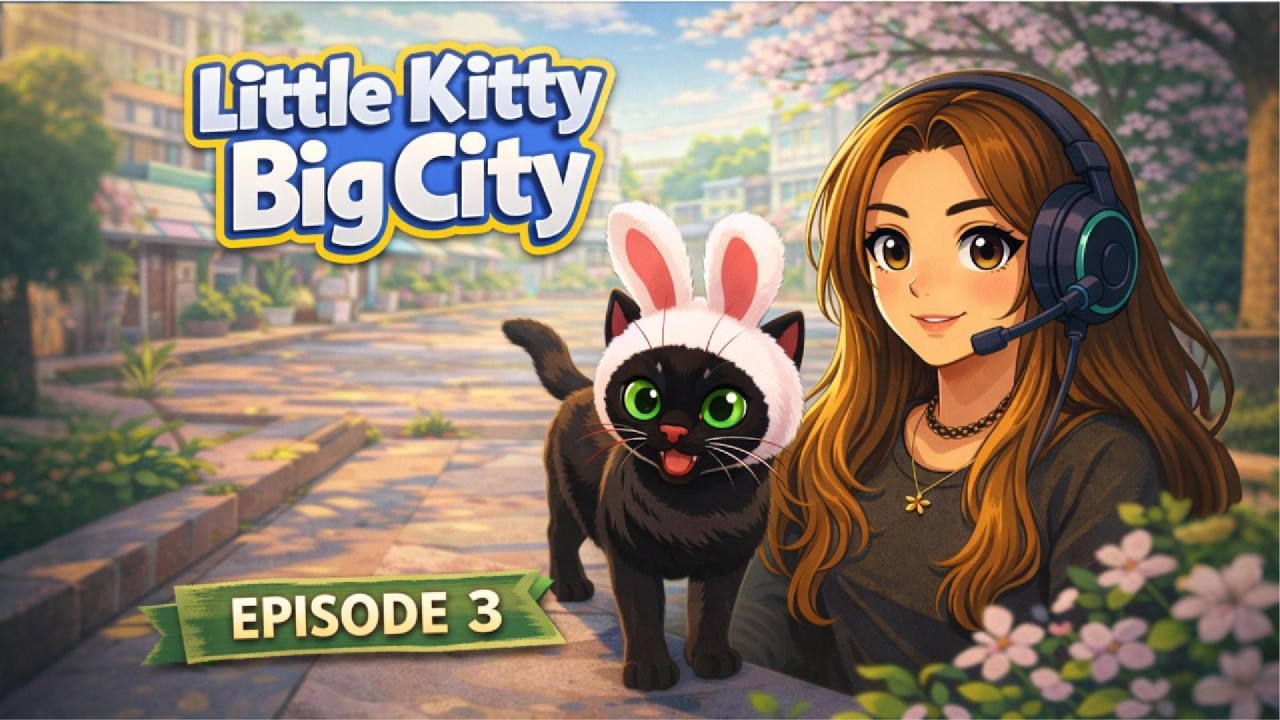 City Adventures Continue 🌿 | Little Kitty Big City – Episode 3 (New Look!)