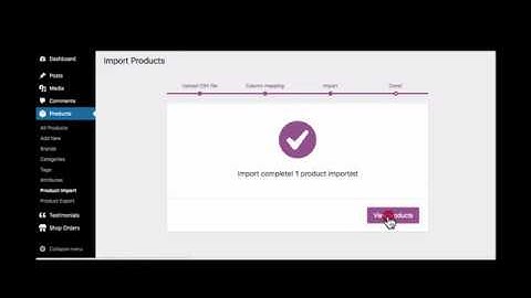 How to upload bulk product with csv file in woocommerce