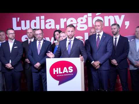 TK strany Hlas-SD

T&eacute;ma: Vyjadrenie k možnosti vyp&iacute;sať referendum o predčasnom skončen&iacute; volebn&eacute;ho obdobia, k predĺženiu volebn&eacute;ho obdobia pre samospr&aacute;vy a k ďal&scaron;&iacute;m aktu&aacute;lnym t&eacute;mam
Informovať bude predseda NR SR a podpredseda strany Richard Ra&scaron;i

#strany #Hlas