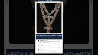 Cardi B picks up new set from Eliantte💎 #rap #hiphop #cardib #short