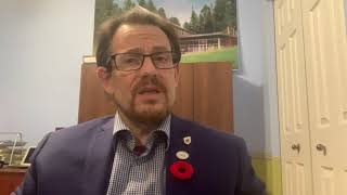 Mayor's Remembrance Day Message // Message du maire à l'occasion du jour du Souvenir