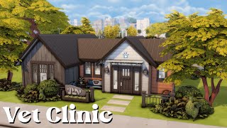 I made a Vet Clinic in San Sequioa in The Sims 4