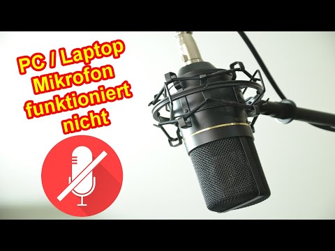 Video: Funktioniert das Mikrofon nicht?