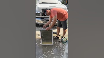 K&N Filters Lifetime Resuable / Washable Home Air Filter Cleaning Day #knfilters