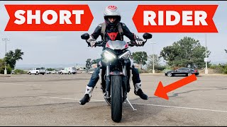 Motorcycles and Short Riders - Tips and Tricks For Short People!