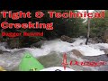 Dagger Kayaks Rewind Creeking down a Tight & Technical River