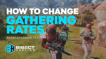 How to Change the Gathering Rates on a Rust Server!