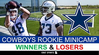 Dallas Cowboys Rookie Minicamp Winners \& Losers Ft. Tyler Smith, Sam Williams And John Ridgeway