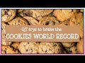 Breaking the 100x cookies world record