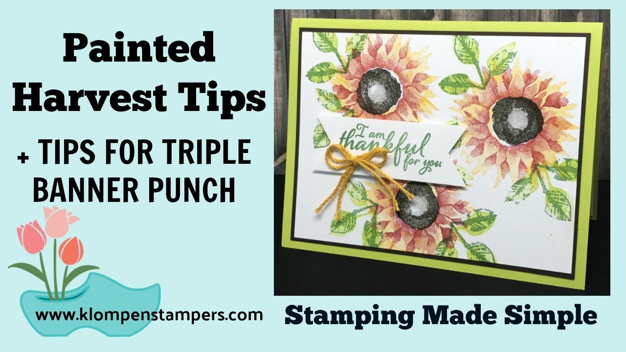 Painted Harvest Stamping Tips