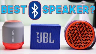 Which is the best Wireless Bluetooth Speaker? with a Blind sound test!