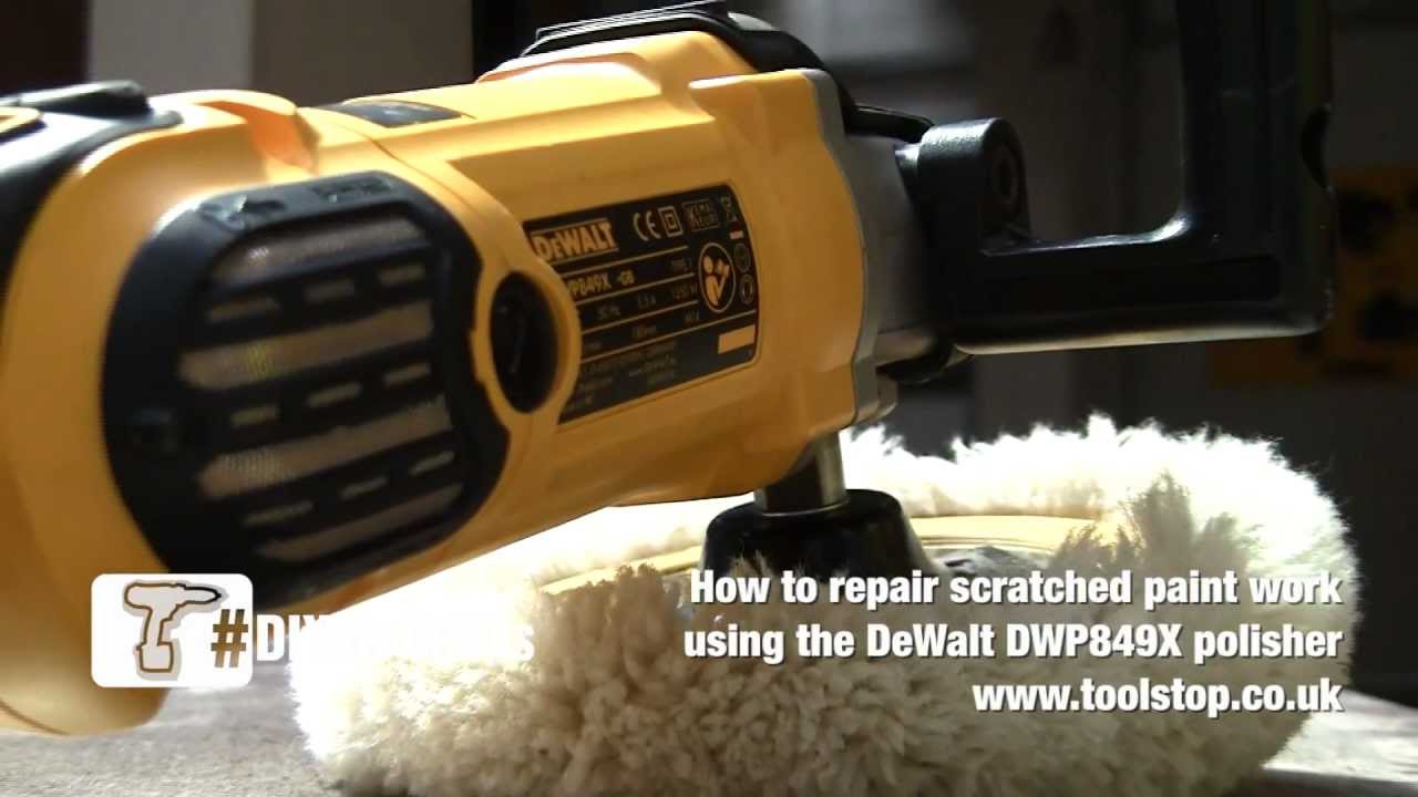 How To Remove Scratches from Paintwork - DeWalt DWP849X Polisher 