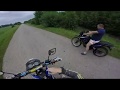 ГОНКА ABM ZR200 vs IRBIS XR250R [by GoPro]