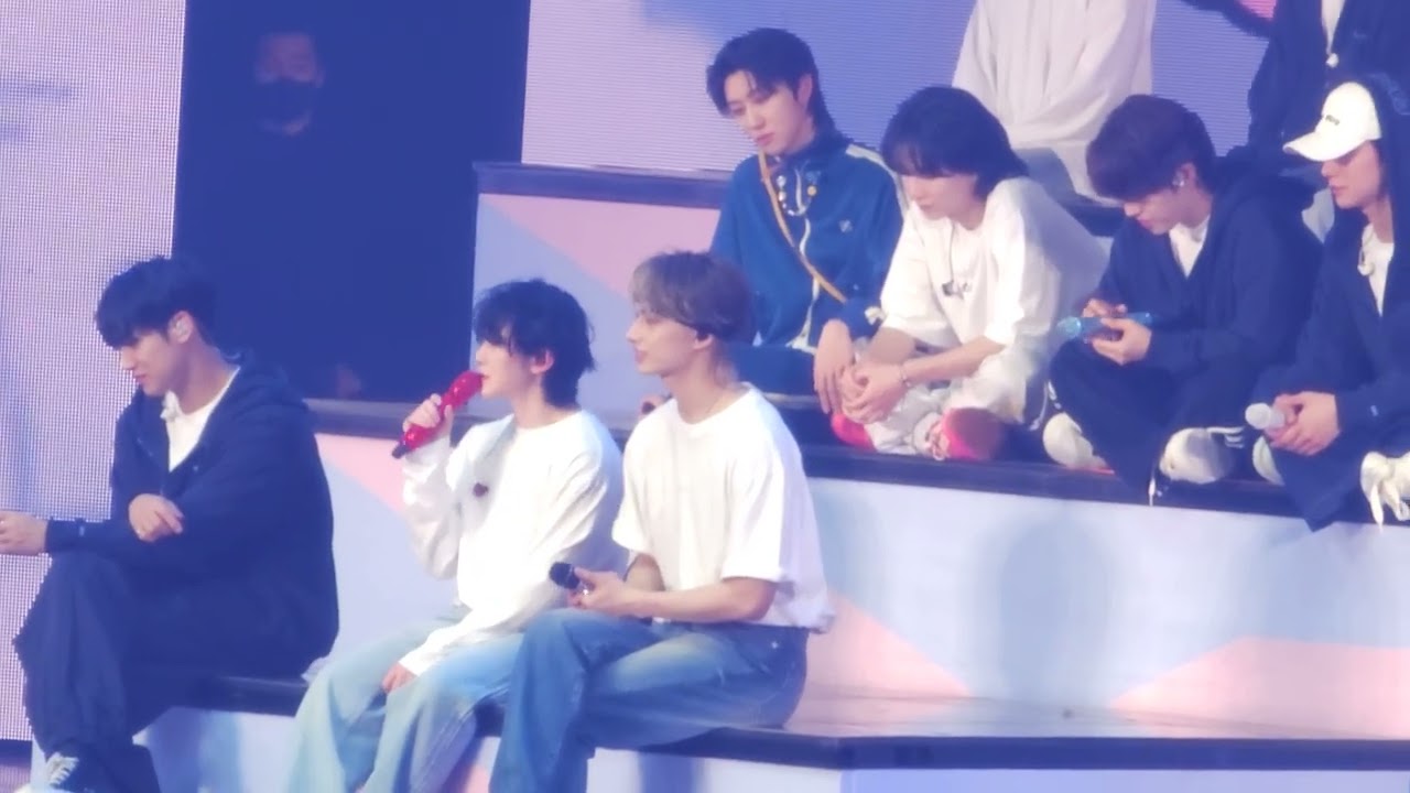 세븐틴 캐럿랜드 첫콘 우지 엔딩멘트