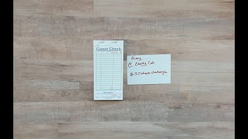 #50stackchallenge /Amy @craftycat7212 / Guest Check Challenge/Week 1