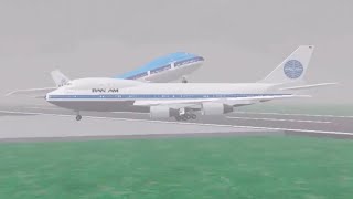 Tenerife Airport Disaster 1977 (Roblox Crash Animation)