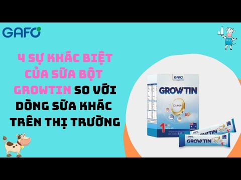 Video 4 Cải tiến đặc biệt của sữa bột Growtin so với dòng... - youtube