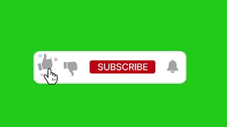 Like, Subscribe and Bell icon #greenscreen | Free Stock Video | Royalty Free