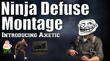 MW3 - Ninja Defuse Montage #2 - Introducing Axetic