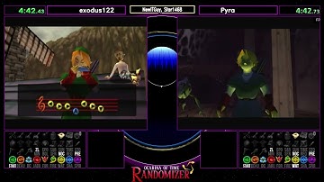 exodus122 vs Pyra. Group B SGLIVE 2025 Online OOT Randomizer