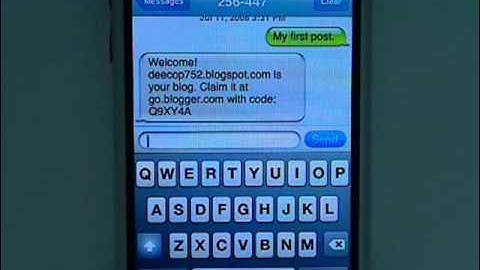 How to post to your blog from your mobile phone