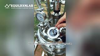 Inside the 10L Double-Layer Stainless Steel Reactor | AKGF-10L
