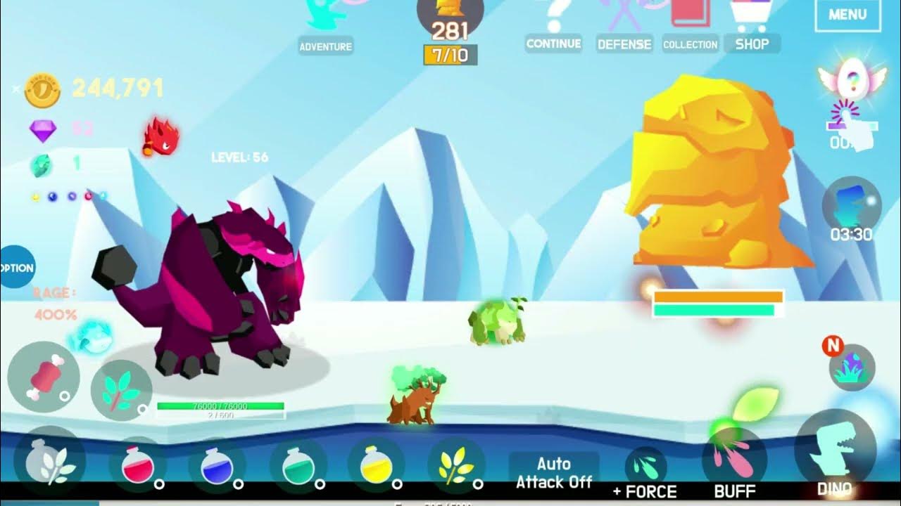 Tap Tap Dino Dino Evolution (Idle & Clicker RPG) gameplay 02 YouTube