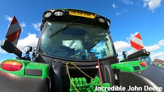 2025 John Deere 6R 250 6.8 Litre 6-Cyl Diesel Tractor (250HP) TAG at Forest of Arden Ploughing Match