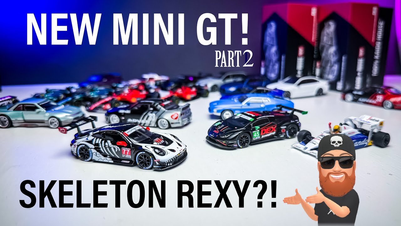 NEW Mini GT Releases Part 2 🔥 Kaido House, BBR Ferrari & Senna