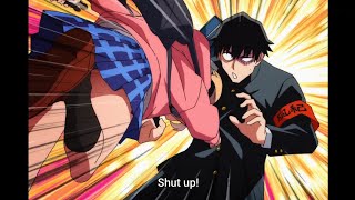 4K The Klutzy Class Monitor and the Girl || #anime #animeedit #romance #animelover 