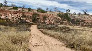 The pre-historic people lived here 13,000 years ago