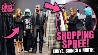 Inside Ye's Designer Clothing Shopping Spree With Wife Bianca Censori & North West
