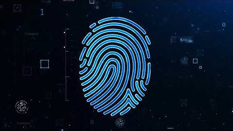 Fingerprint scan intro | www.scanr.no