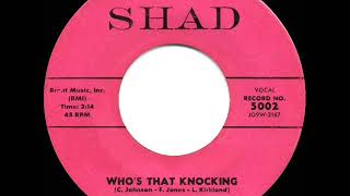 Video thumbnail of "1959 Genies - Who’s That Knocking"