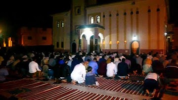 صلاة التراويح من مسجد البر بواد الشياف الداخلة - رمضان 1438- للقارئ عبد السميع المراكشي #(3)