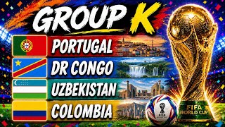World Cup Watch -🔥Fifa World Cup 2026 Group K Preview & Predictions!⚽️