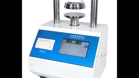 Micro Computer Ring Crush Compressive Strength Tester for Rct Ect CCT Fct Cmt