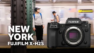 SIGHTS and SOUNDS of NEW YORK — Fujifilm X-H2S