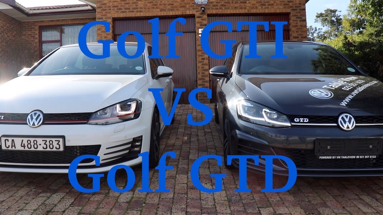 Golf 7 GTi vs Golf GTD  Which to buy? 