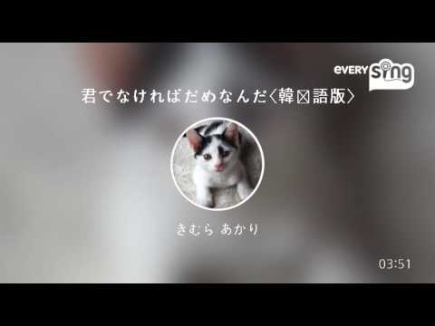 [everysing] 君でなければだめなんだ〈韓国語版〉