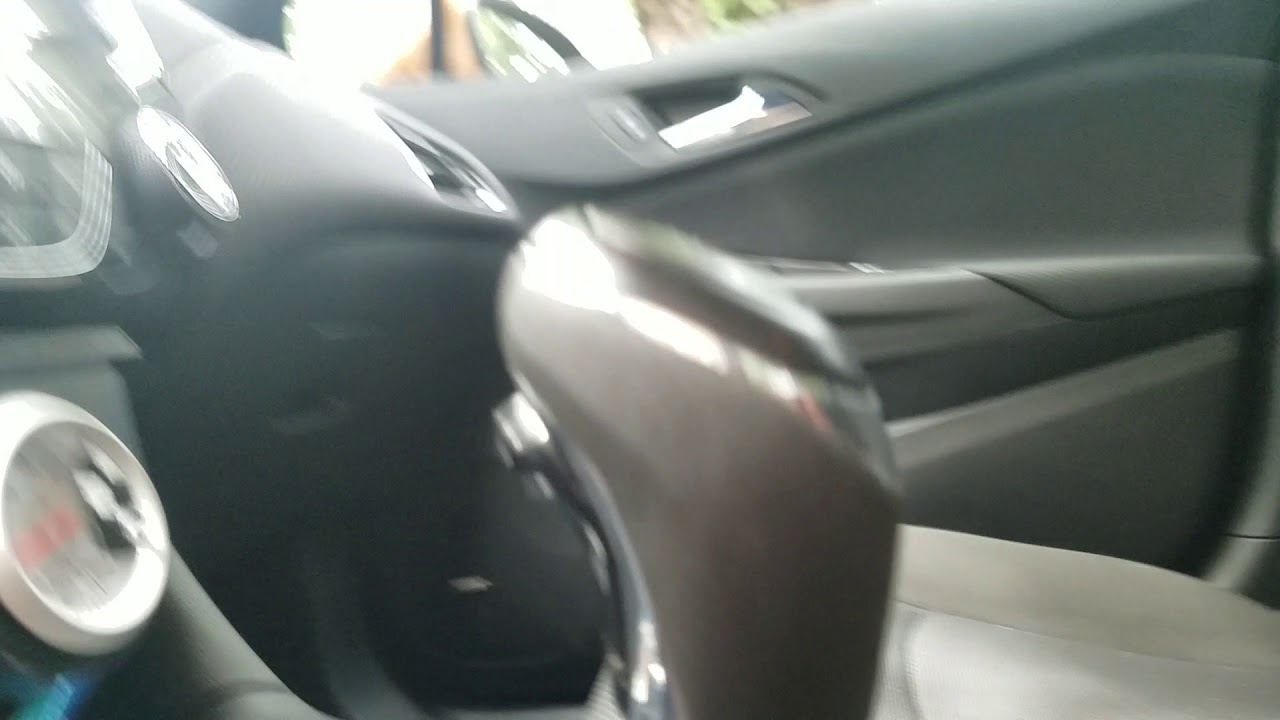 Chevy Cruze shifter unlock button no tools YouTube