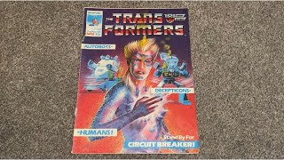 Transformers generation one issue 33 marvel Uk comic complete collection. G1 exclusive artwork story