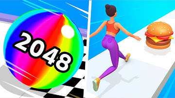 Ball Run 2048 New Big Update Vs Twerk Race 3D All Levels 😅 😂 🤣 🥲
