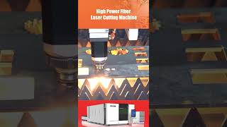 Hongniulaser 20KW High Power Laser Cutter Cutting 6mm Carbon Steel