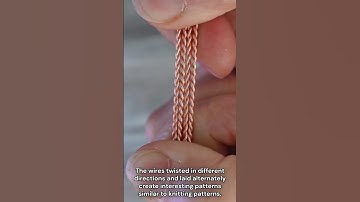 The secret of twisted wire.